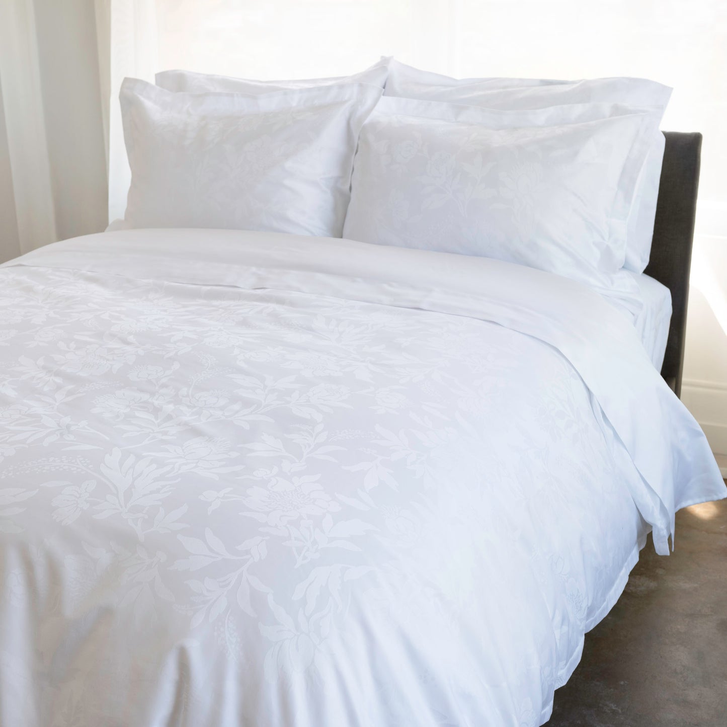 New Arrival | Giza 92 Flora Egyptian Cotton | Duvet Cover | by St Geneve