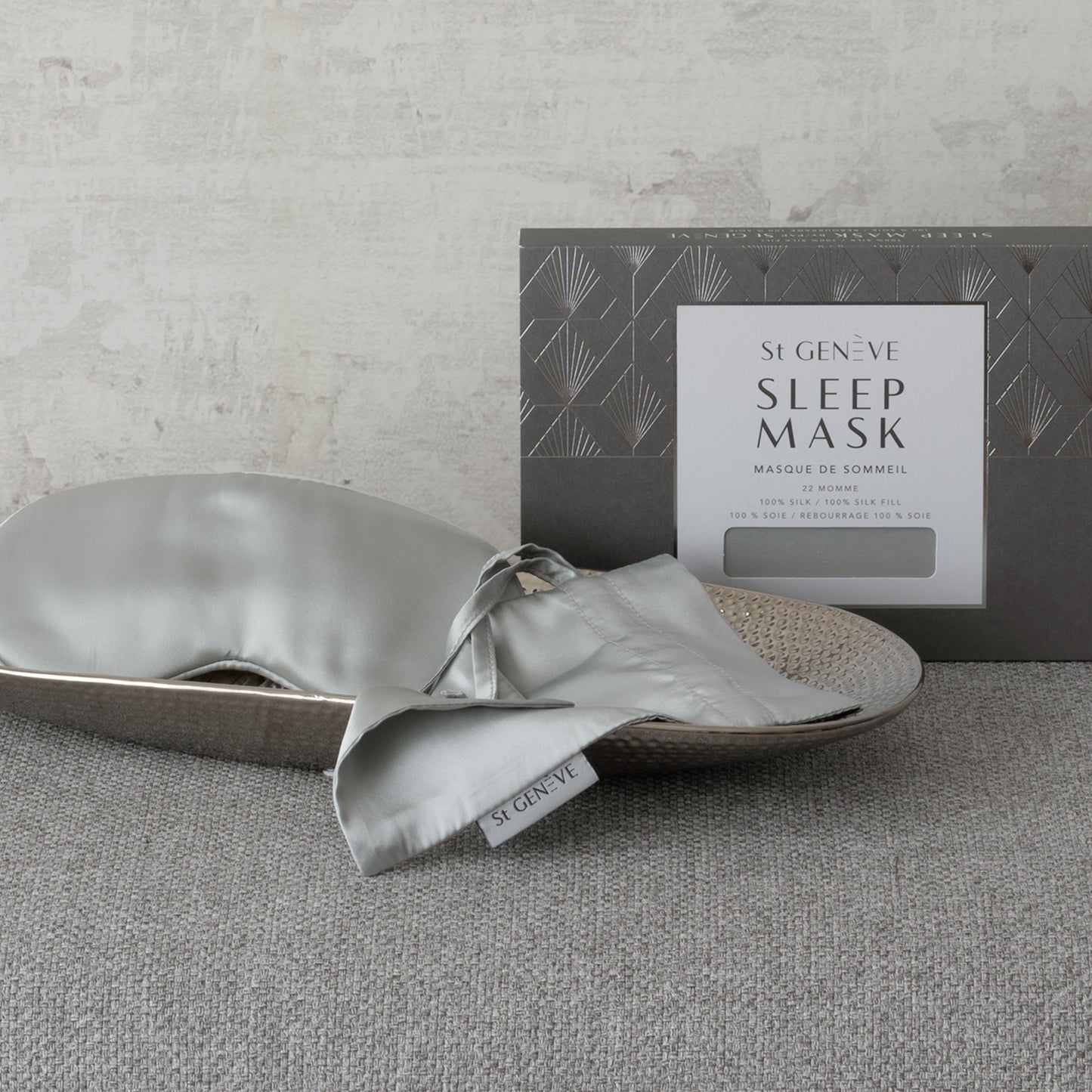 Silk Sleep Mask by St Geneve