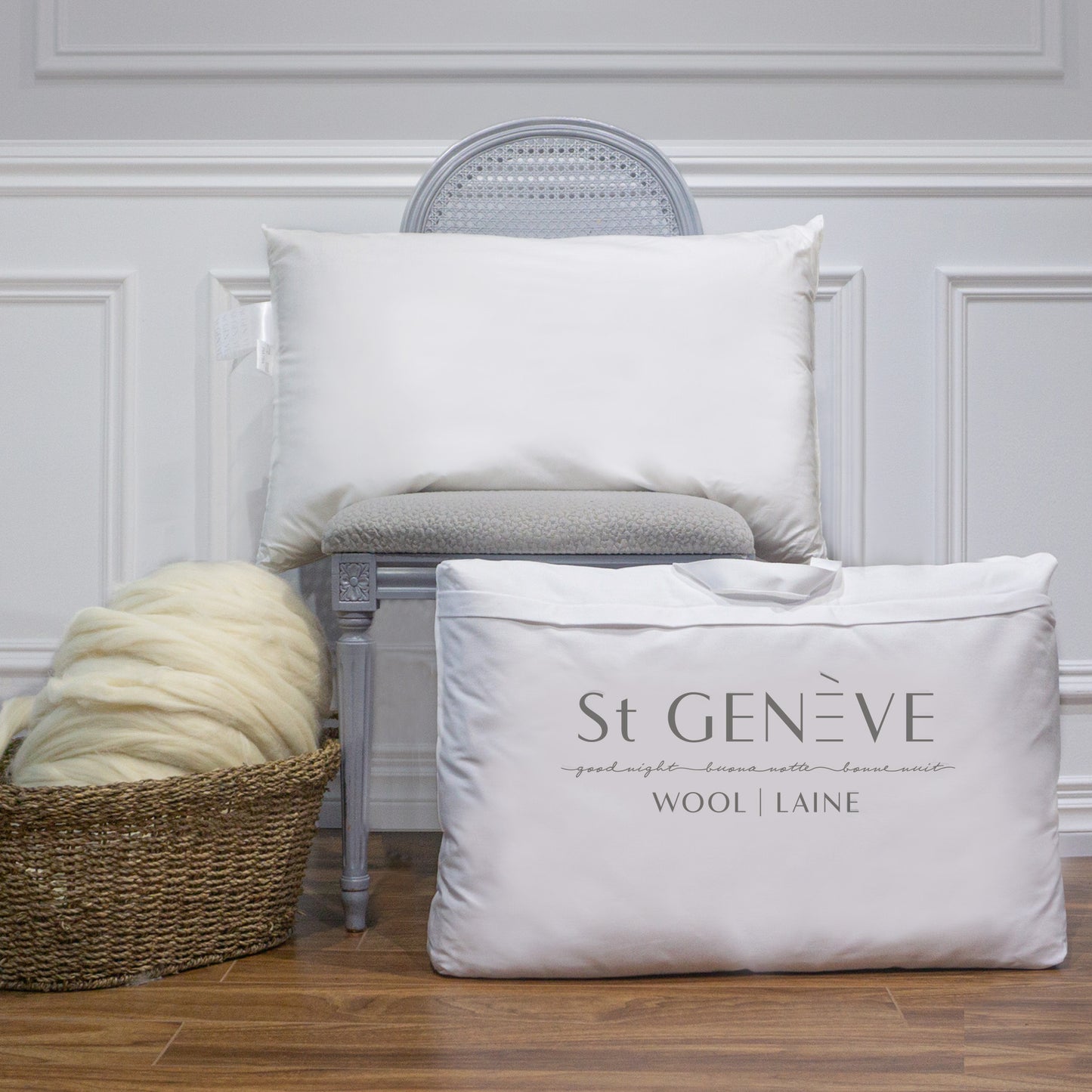 Piatra Pillow by St Geneve | Wool Pillow