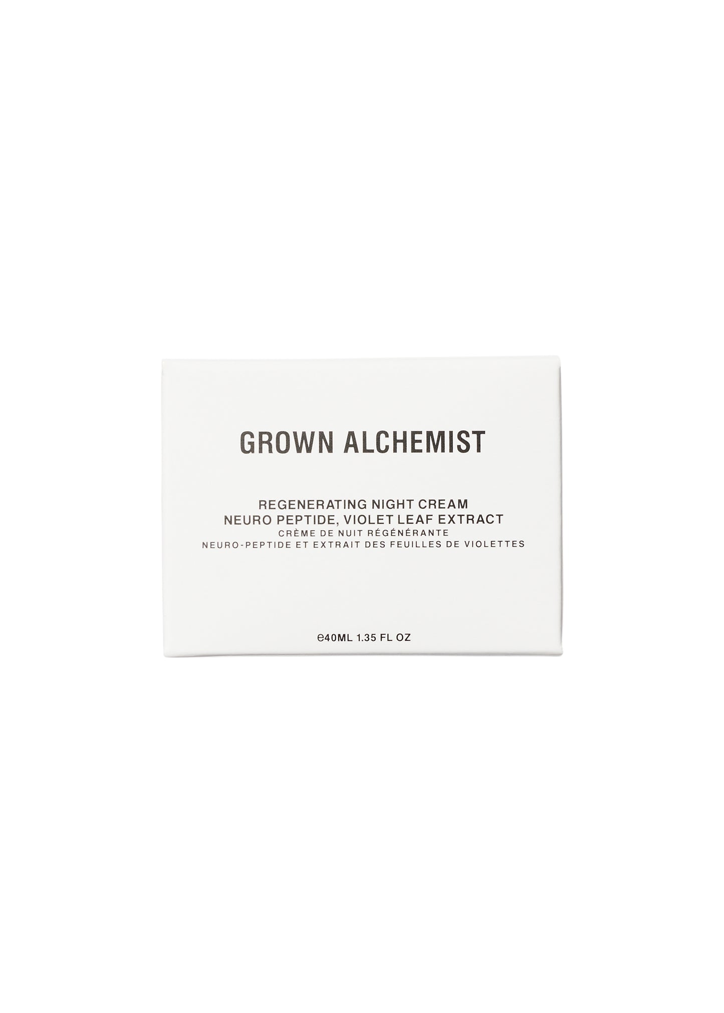 Regenerating Night Cream | Neuro-Peptide, Violet Leaf Extract