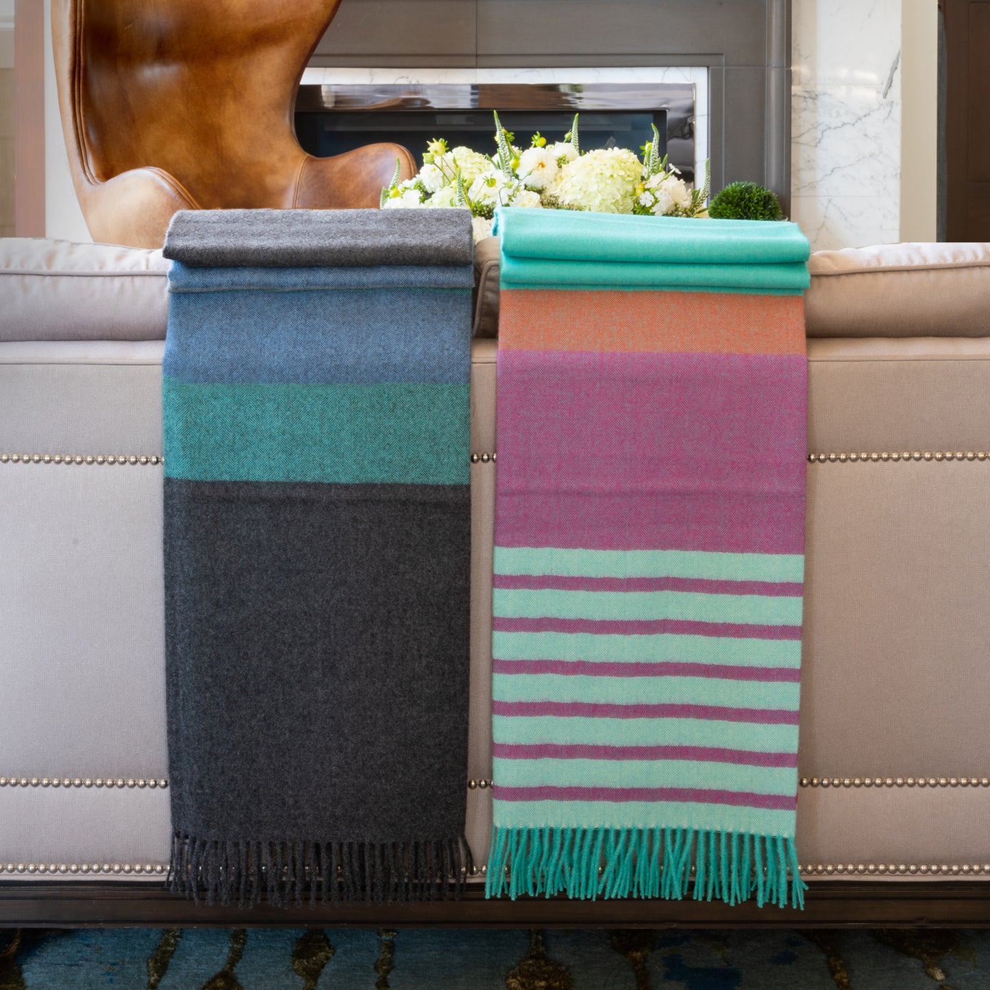 Cici | Baby Alpaca Throw | 50" x 70"