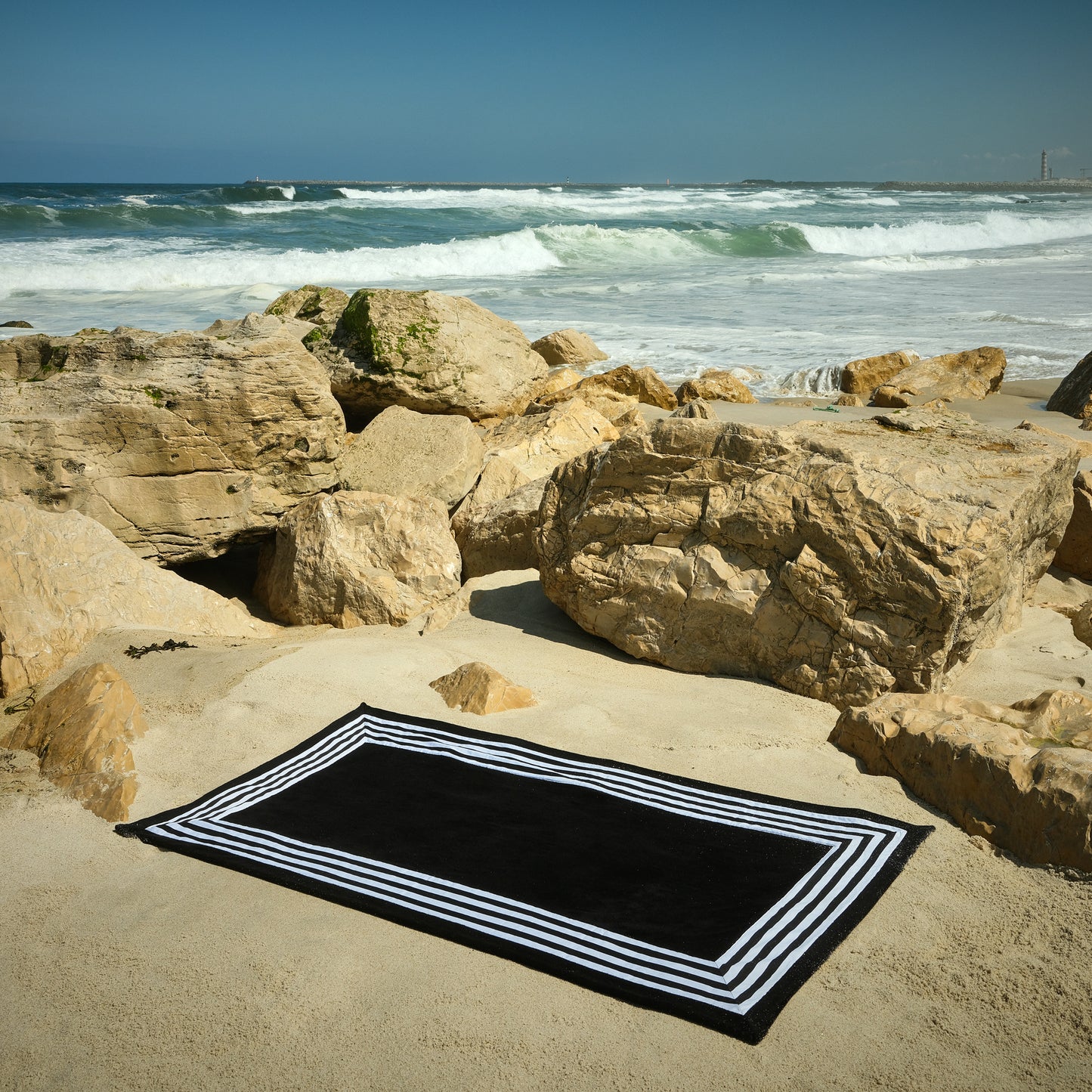 Abyss | Cannes Beach Towel