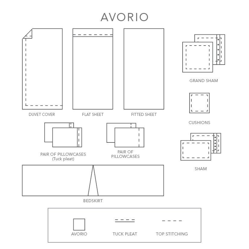 Avorio | Sheet Set | Silk Sateen