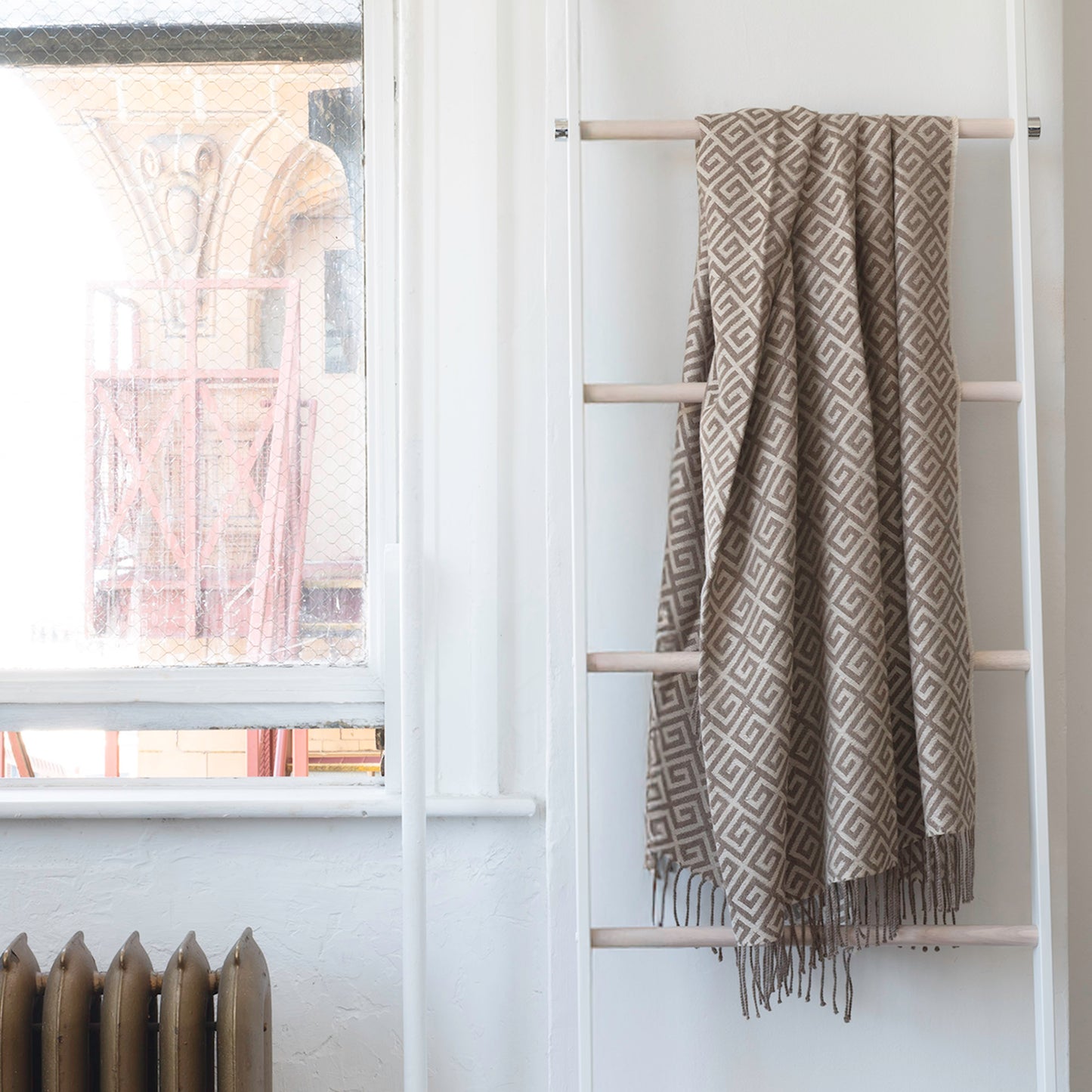 NEW ARRIVAL | Bruno | Baby Alpaca Throw | By St Geneve