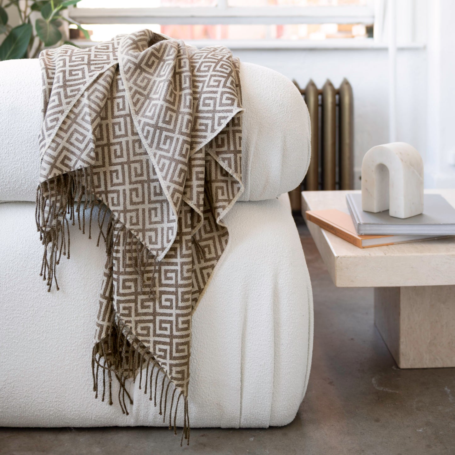 NEW ARRIVAL | Bruno | Baby Alpaca Throw | By St Geneve