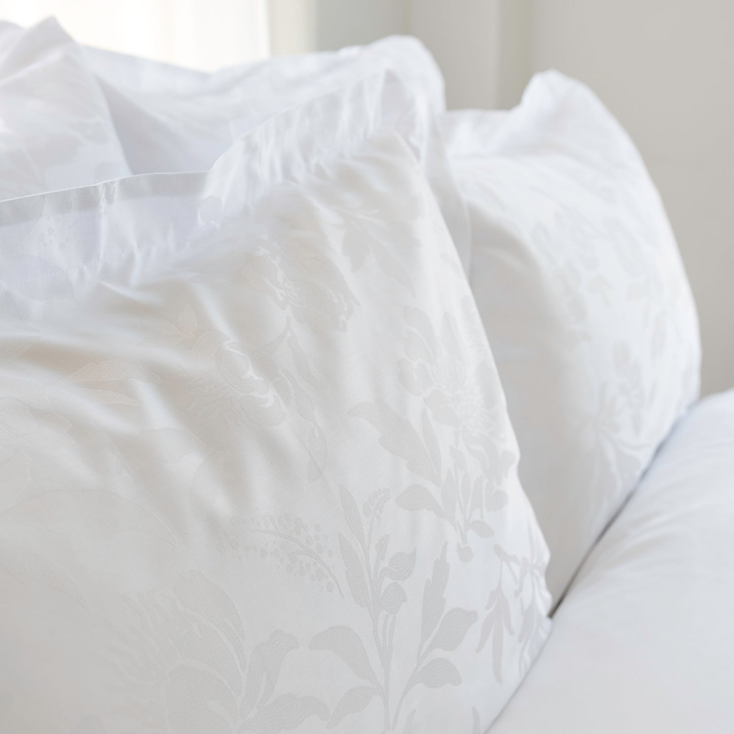 New Arrival | Giza 92 Flora Egyptian Cotton | Pillowcase & Shams |by St Geneve