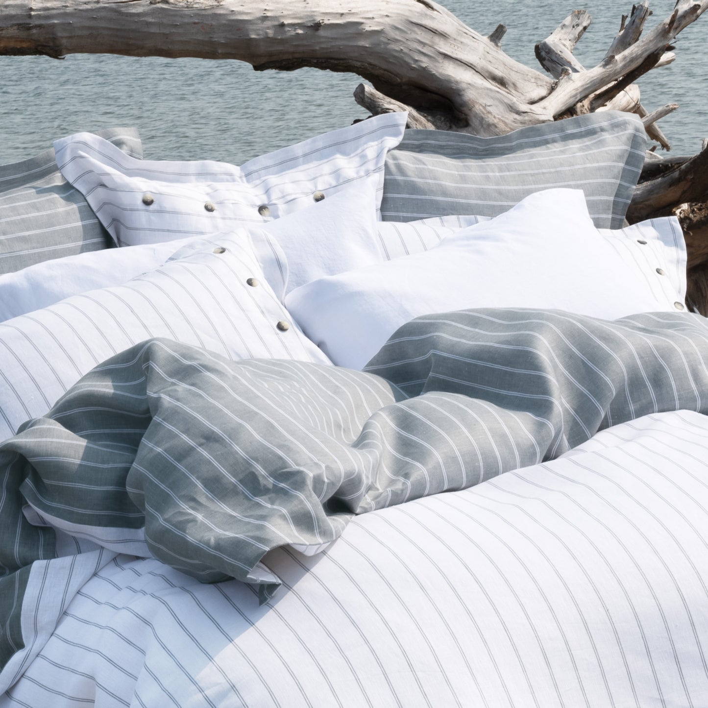 Linea | Duvet Cover | Linen Jacquard