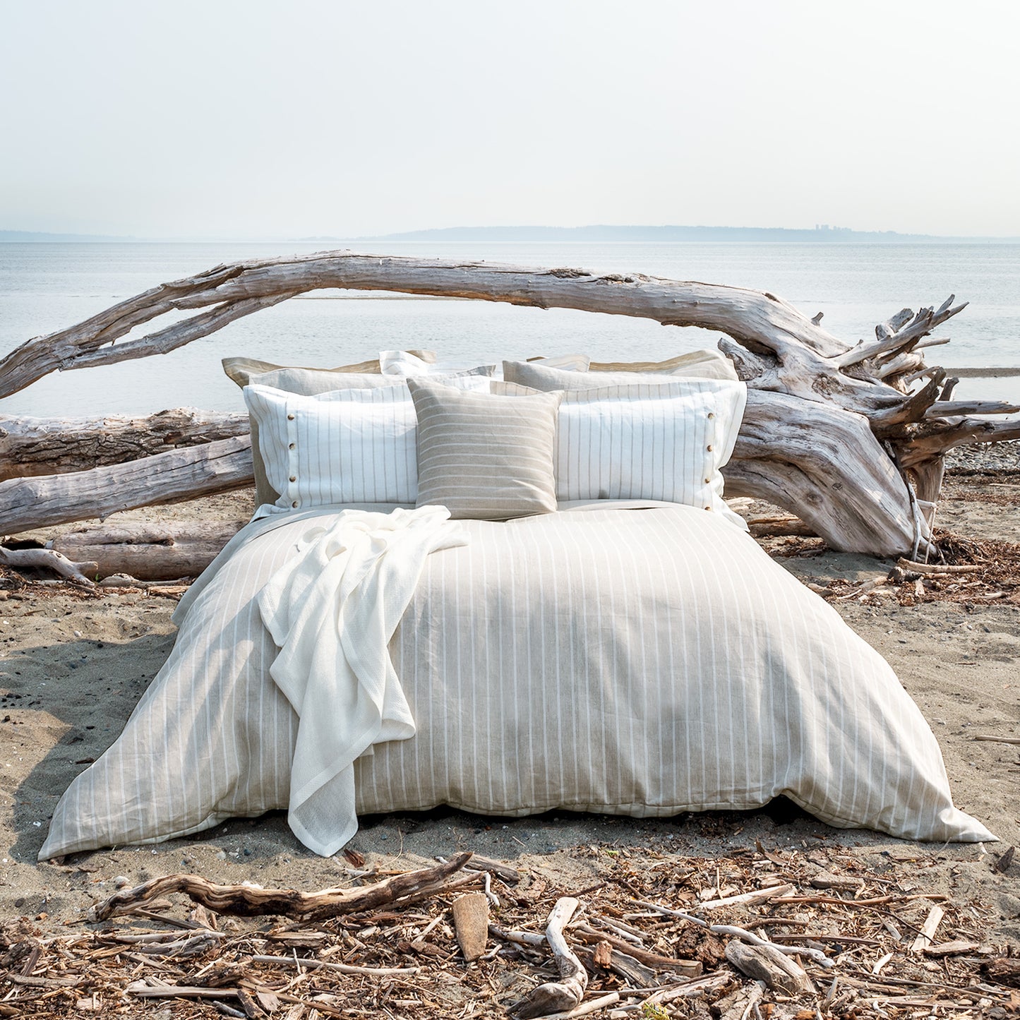 Linea | Duvet Cover | Linen Jacquard